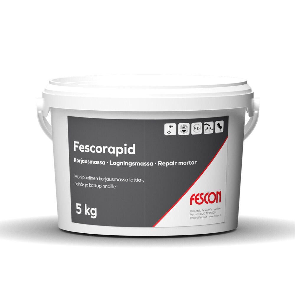 Korjausmassa Fescon Fescorapid 5 kg