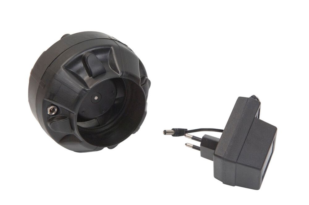 Poistoilmapuhallin Biolan musta