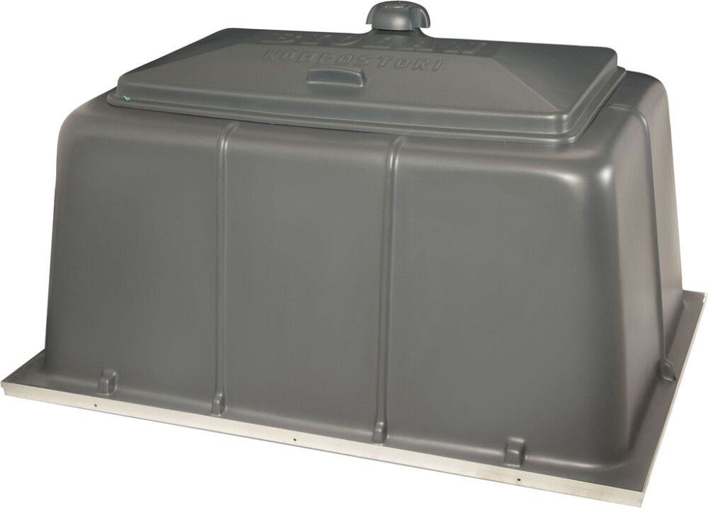 Puutarhakompostori Biolan 900 l harmaa