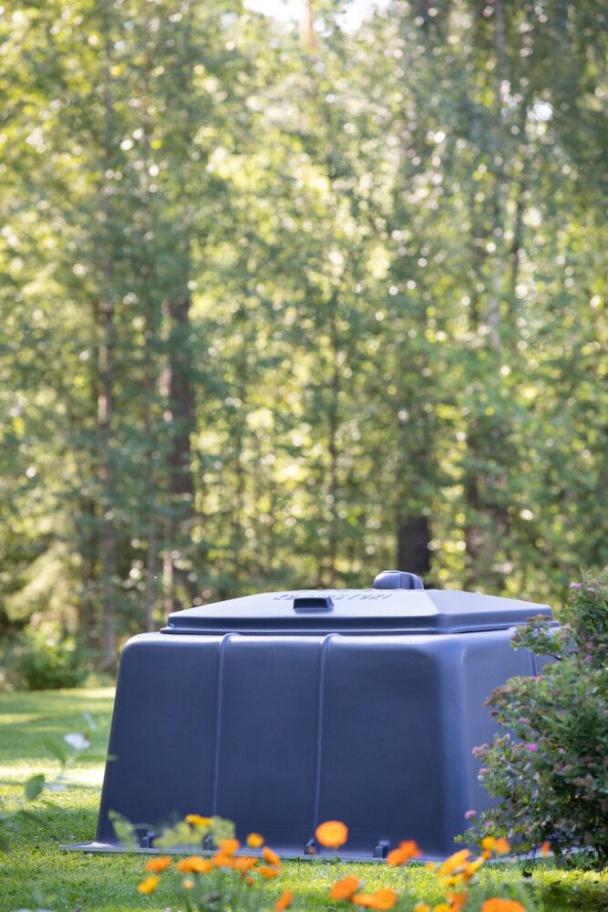 Puutarhakompostori Biolan 900 l harmaa