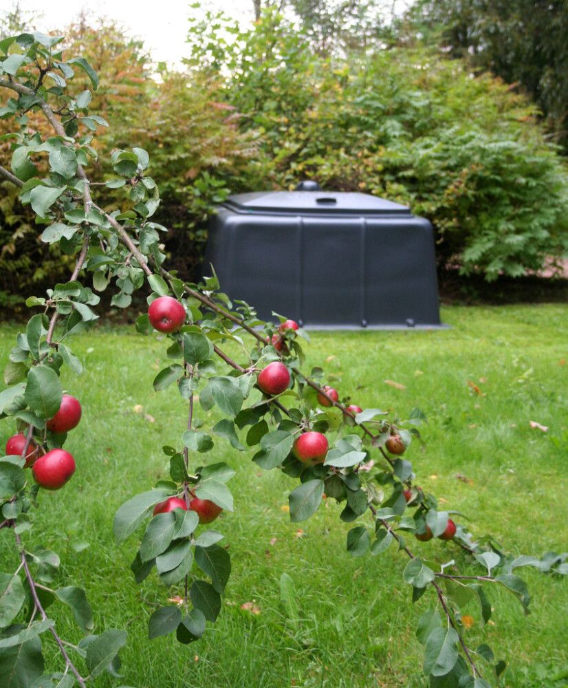 Puutarhakompostori Biolan 900 l harmaa