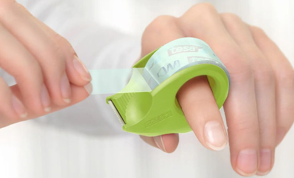 Teippi tesafilm® Eco & Crystal Mini Dispenser 10 m x 19 mm