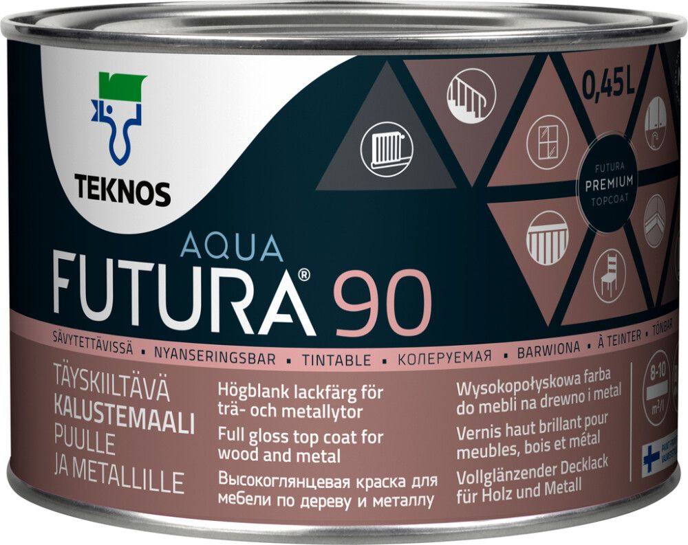 Kalustemaali Teknos Futura Aqua 90