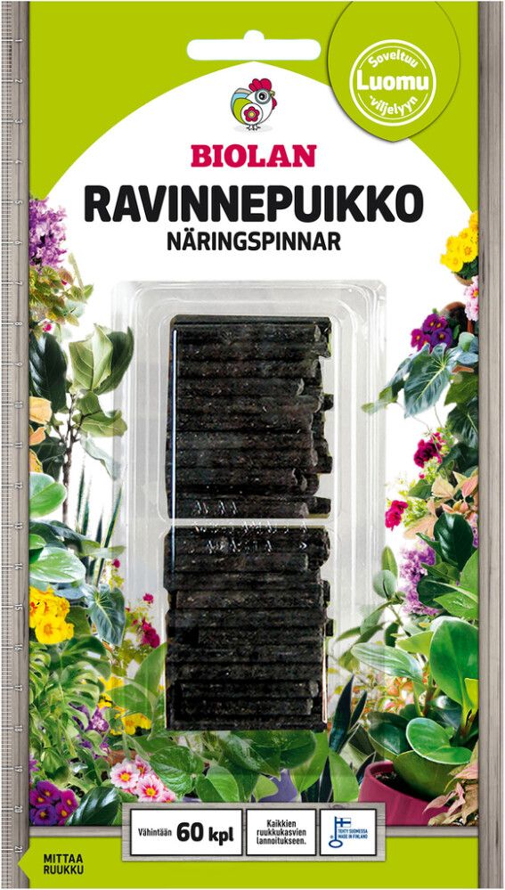 Ravinnepuikko Biolan 60 kpl