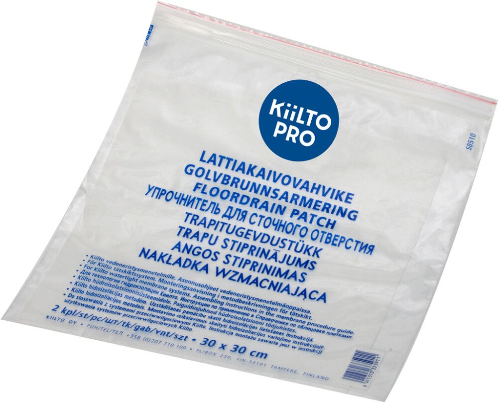 Lattiakaivovahvike Kiilto Pro 30 x 30 cm 2 kpl