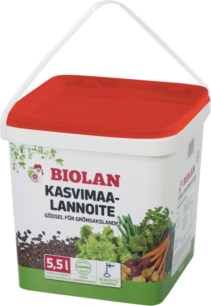 Kasvimaalannoite Biolan 5,5 l