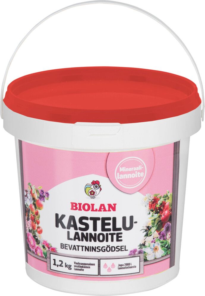 Kastelulannoite Biolan 1,2 kg