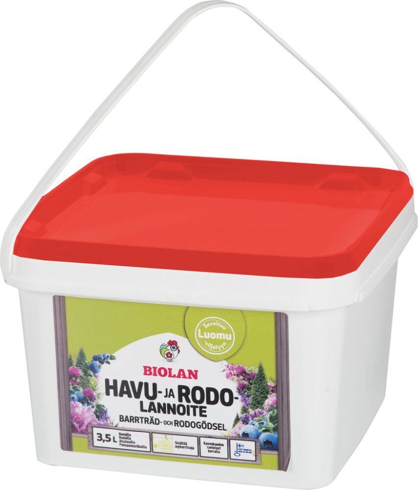 Havu- ja rodolannoite Biolan 3,5 l