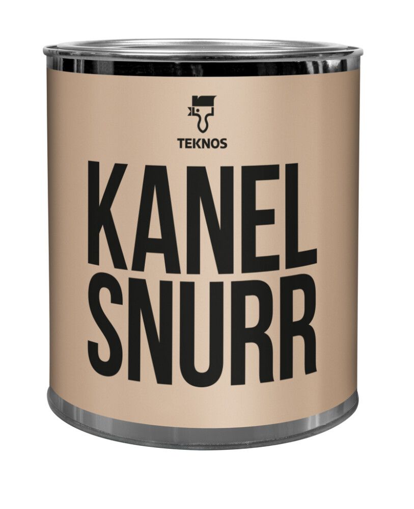 Miniväripurkki Teknos Colour Sample 0,125 l Kanelsnurr