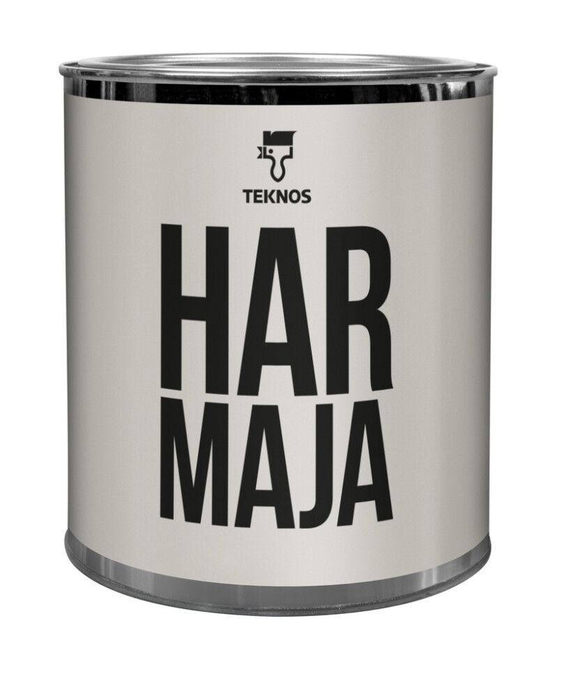 Miniväripurkki Teknos Colour Sample 0,125 l Harmaja