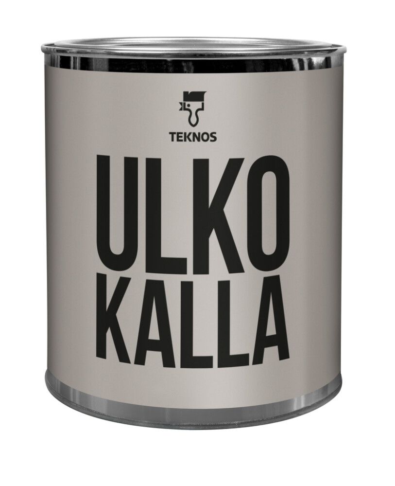 Miniväripurkki Teknos Colour Sample 0,125 l Ulkokalla