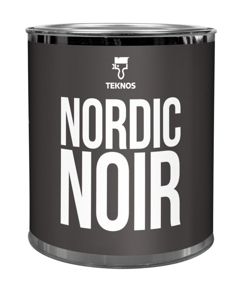 Miniväripurkki Teknos Colour Sample 0,125 l Nordic Noir