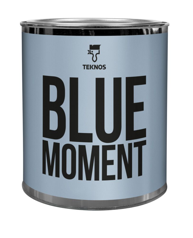 Miniväripurkki Teknos Colour Sample 0,125 l Blue Moment