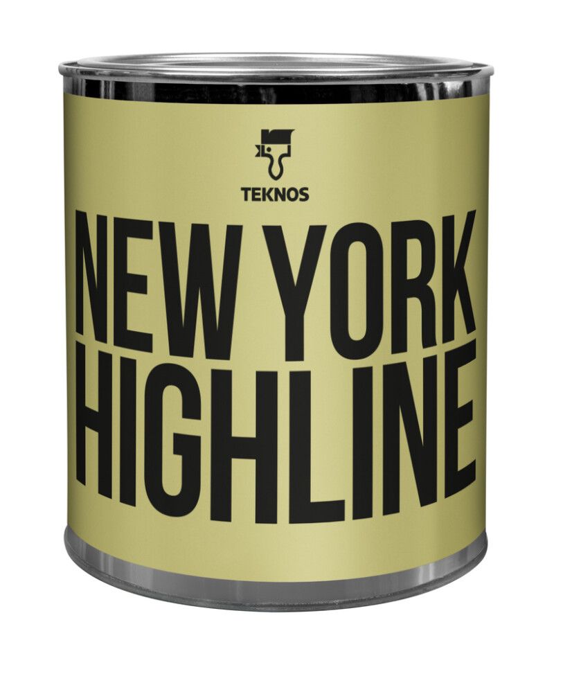 Miniväripurkki Teknos Colour Sample 0,125 l New York Highline