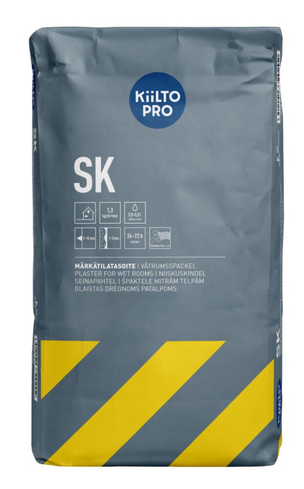 Märkätilatasoite Kiilto Pro SK 20 kg