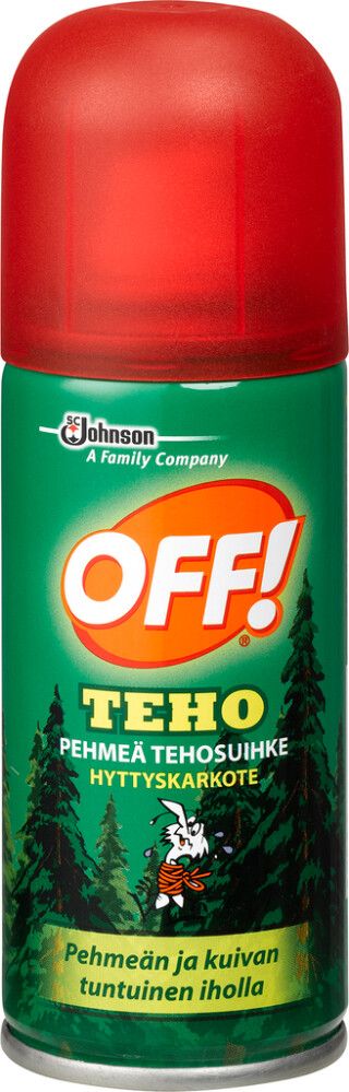 Hyttyskarkote OFF! pehmeä tehosuihke 100 ml