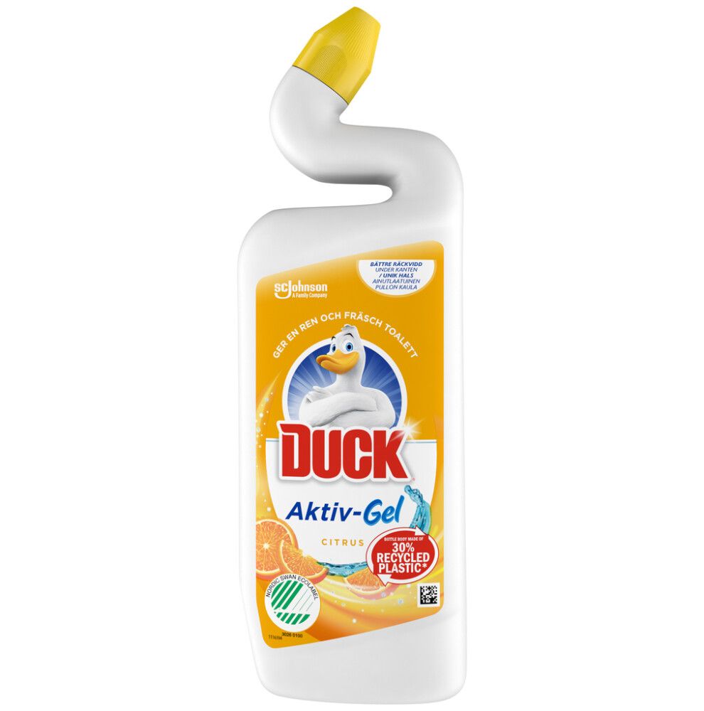 WC-puhdistusaine Duck Aktiv-Gel Citrus 750 ml