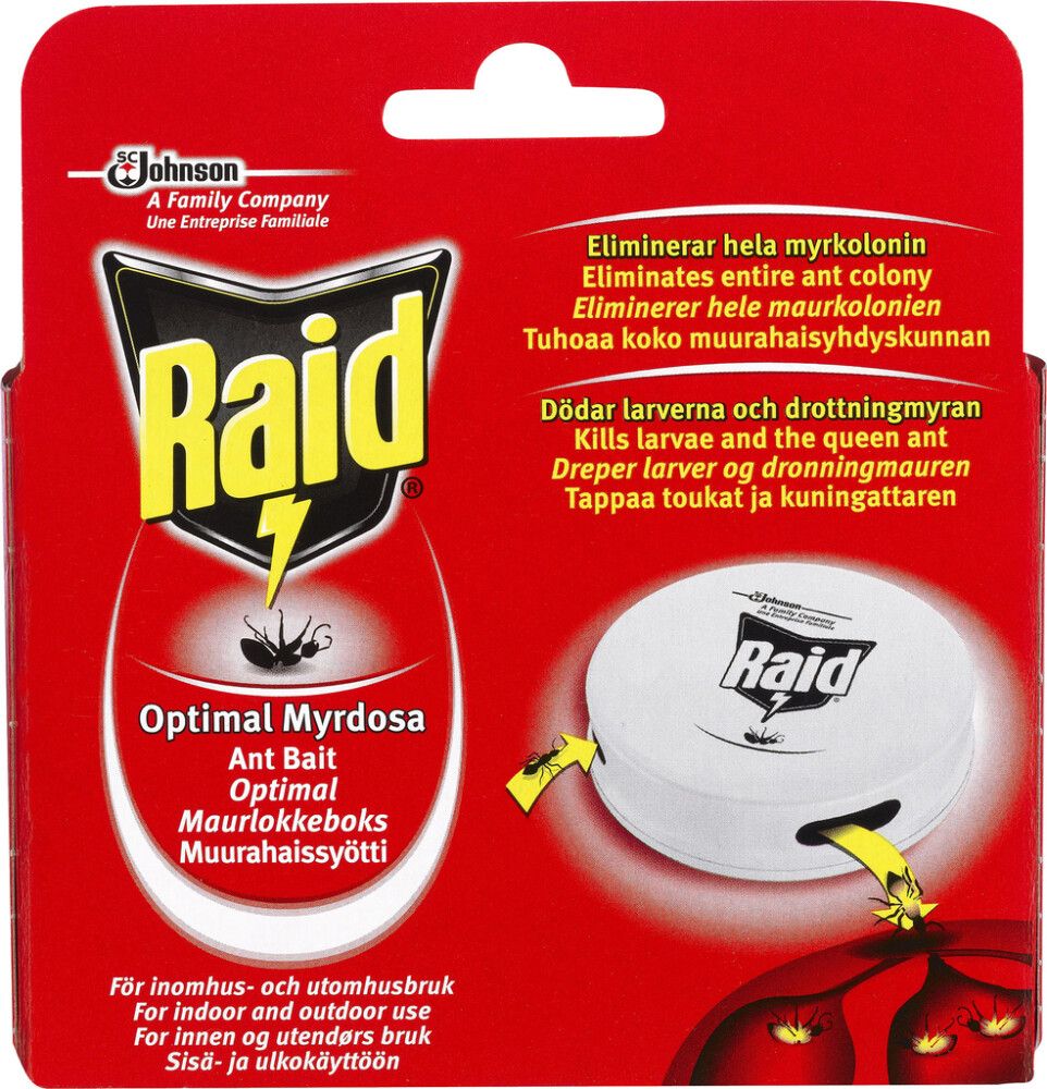 Muurahaissyötti Raid