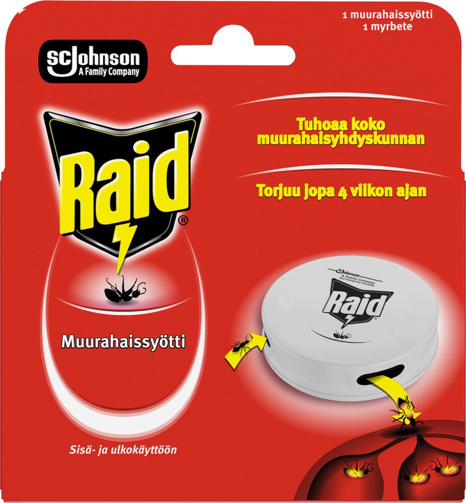 Muurahaissyötti Raid
