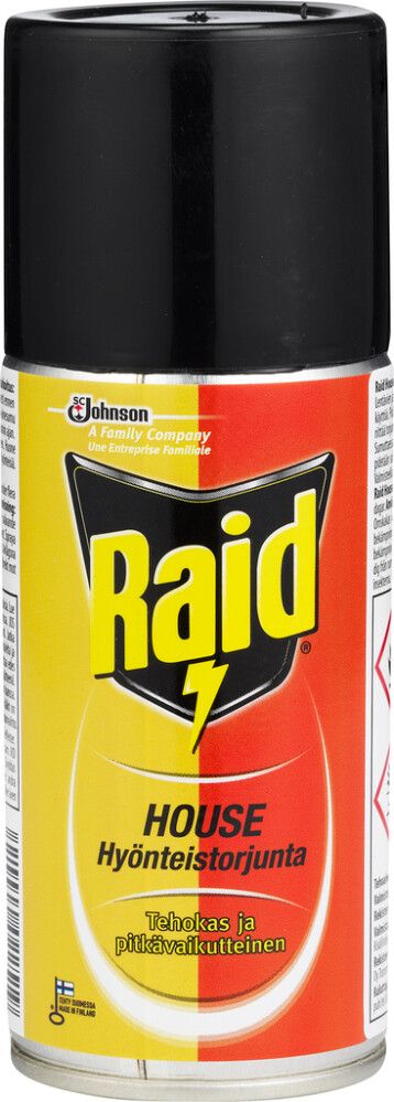 HYÖNTEISAEROSOLI RAID HOUSE 150 ML