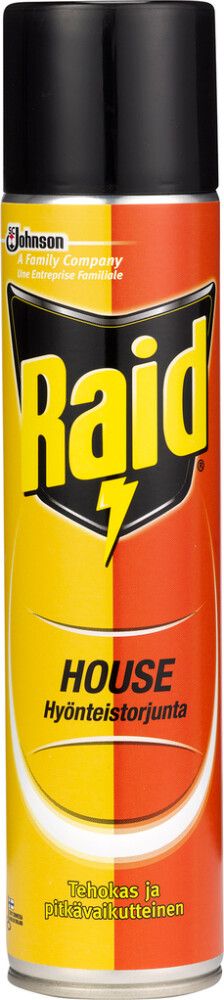 HYÖNTEISAEROSOLI RAID HOUSE 300 ML