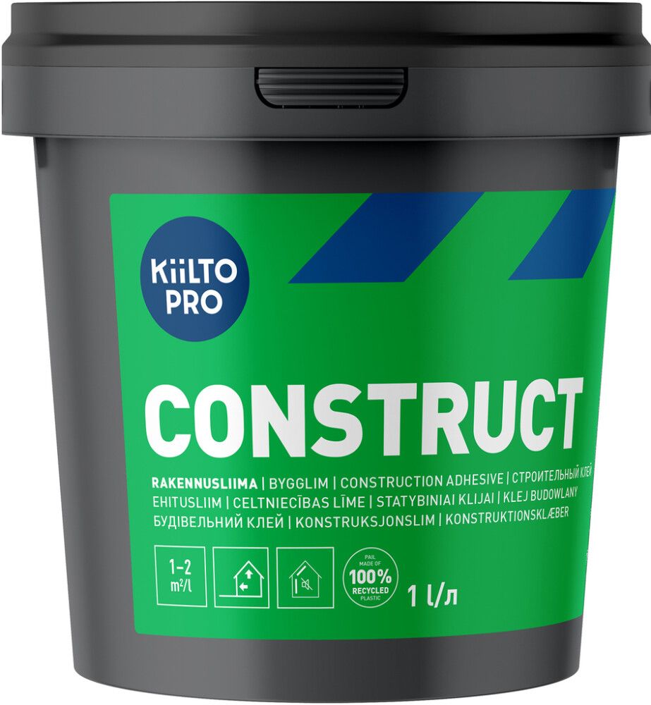 Rakennusliima Kiilto Construct 1 l