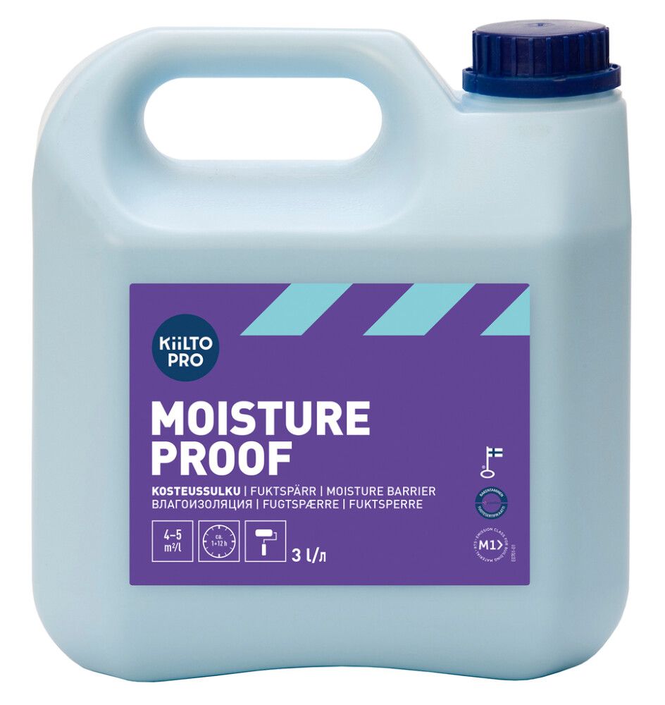 Kosteussulku Kiilto Moisture Proof 3 l