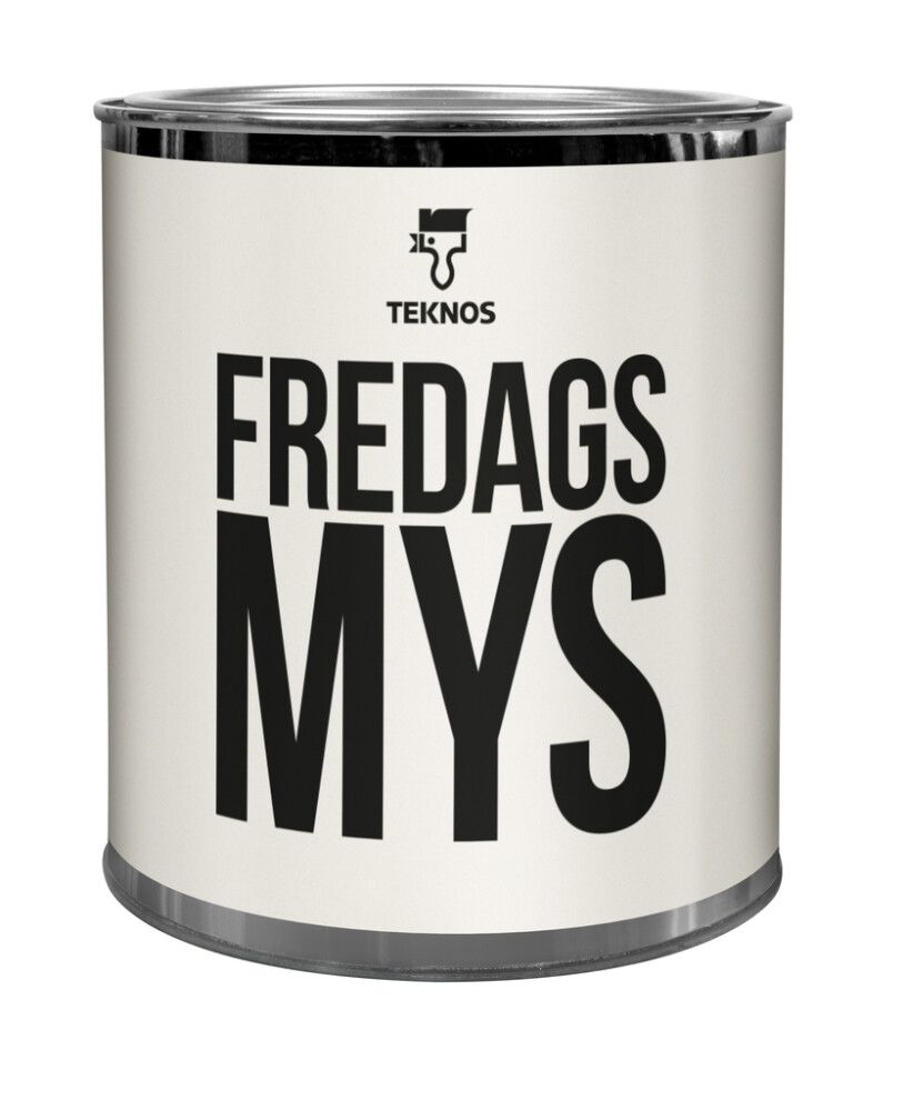 Miniväripurkki Teknos Colour Sample 0,125 l Fredagsmys