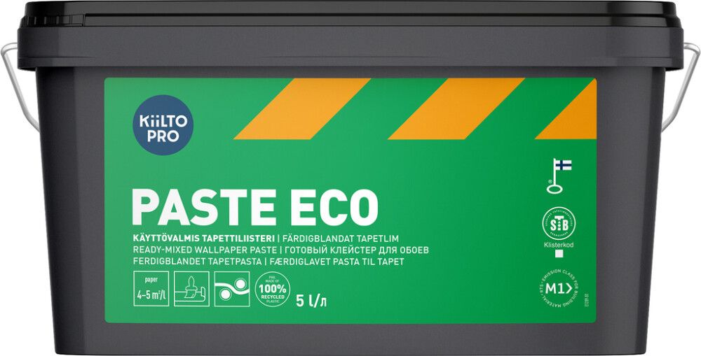 Käyttövalmis Tapettiliisteri Kiilto Paste Eco 5 l