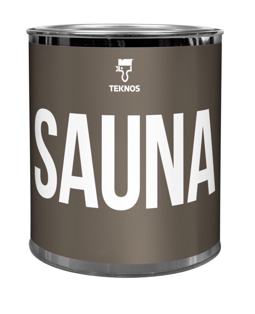 Miniväripurkki Teknos Colour Sample 0,125 l Sauna