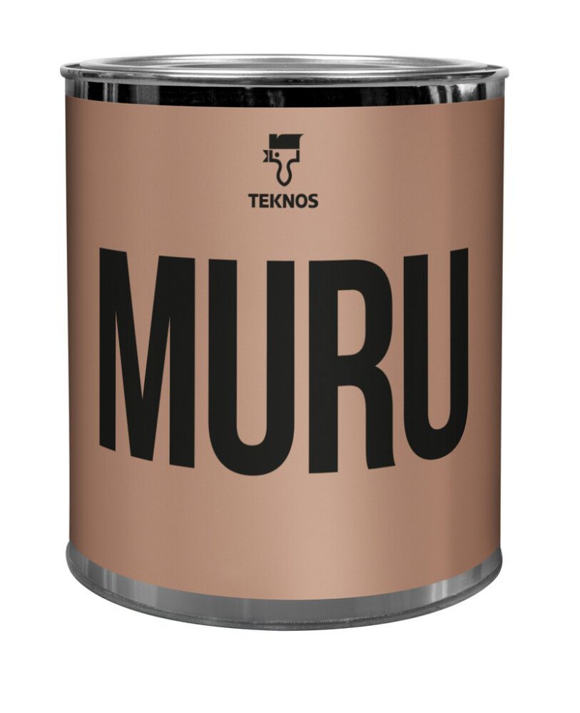Miniväripurkki Teknos Colour Sample 0,125 l Muru