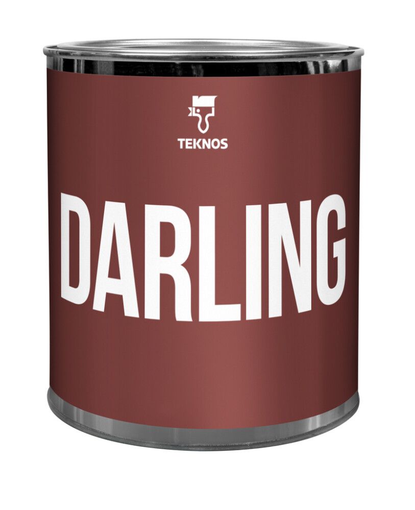 Miniväripurkki Teknos Colour Sample 0,125 l Darling