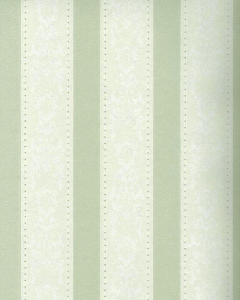 Kuitutapetti Sandudd Isoäidin Aikaan Vihreä/valkoinen
