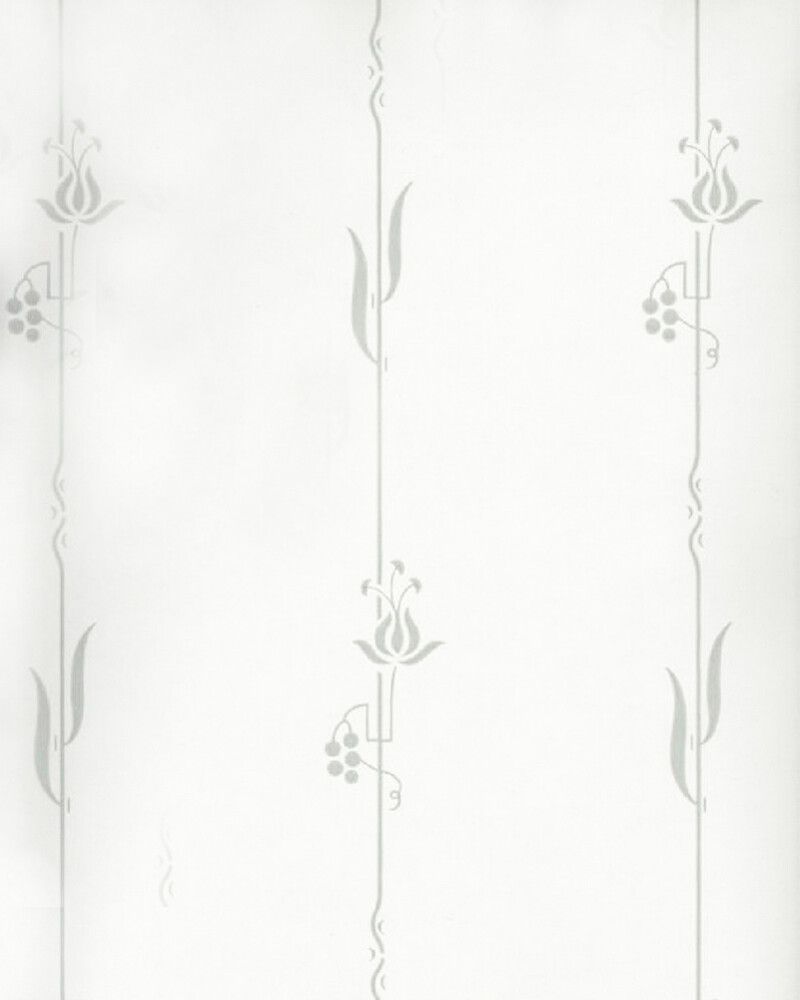 Kuitutapetti Sandudd Isoäidin Aikaan Vihreä/vaaleanharmaa kasvit