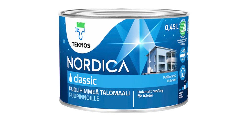 Talomaali Teknos Nordica Classic 0,45 l