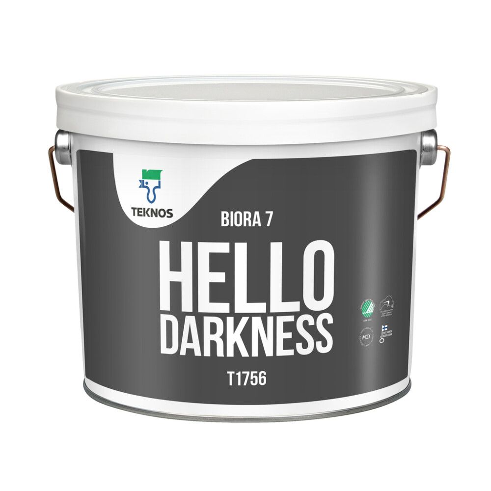 Sisustusmaali Teknos Biora 7 Hello Darkness 2,5 l