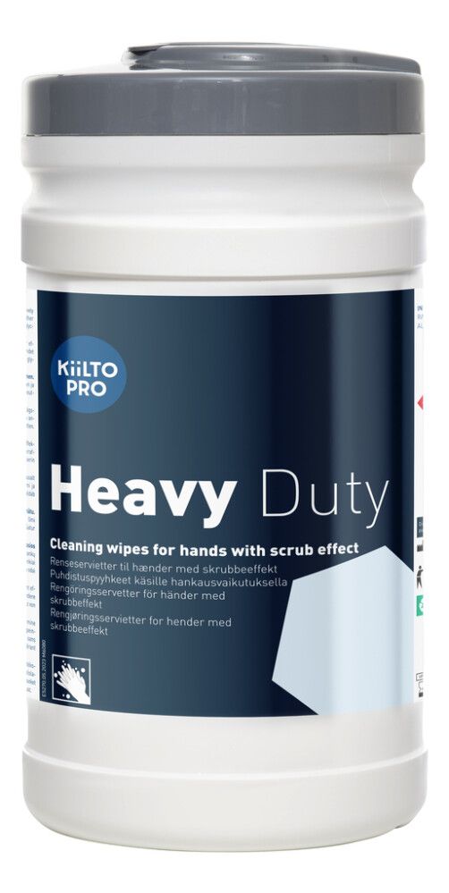 Puhdistusliinat Kiilto Pro Heavy Duty Wipes 75 kpl