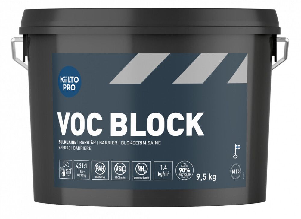 Sulkuaine Kiilto Pro VOC Block 9,5 kg