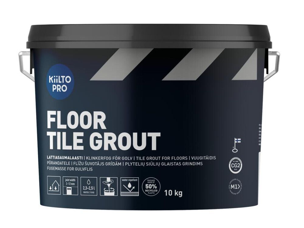 Lattiasaumalaasti Kiilto Pro Floor Tile Grout 239 Marble White