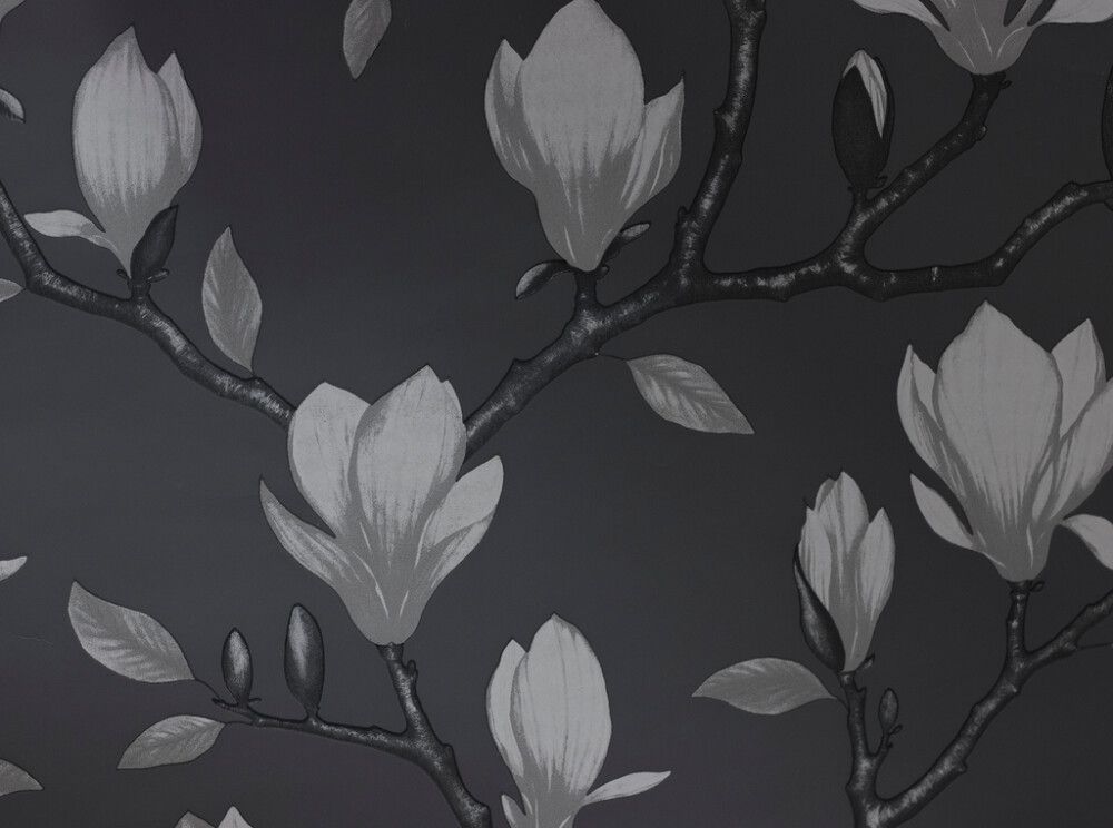 Kuitutapetti Sandudd Unelmia Magnolia Tummanharmaa