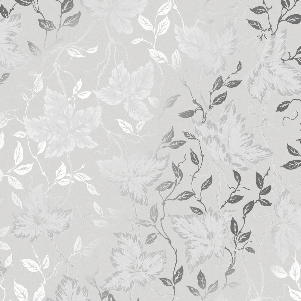 Kuitutapetti Sandudd Rantaniitty Viinimarja Harmaa