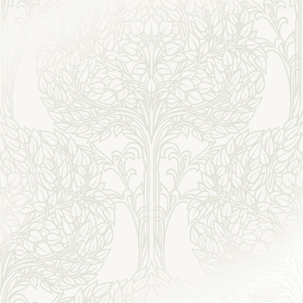 Kuitutapetti Sandudd Rolleri 11 Hohtava Ornamentti Valkoinen