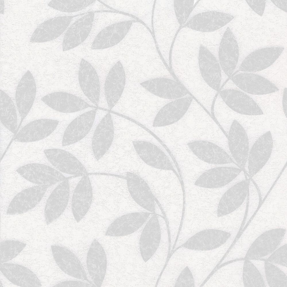 Kuitutapetti Sandudd Rolleri 11 Lehdet Valko/Harmaa