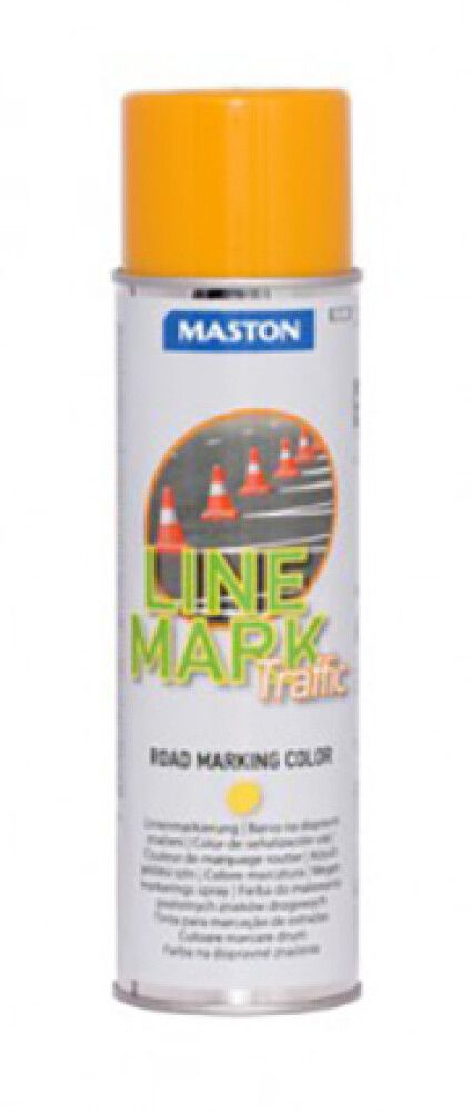Spraymaali Maston Linemark Traffic 585 ml Keltainen