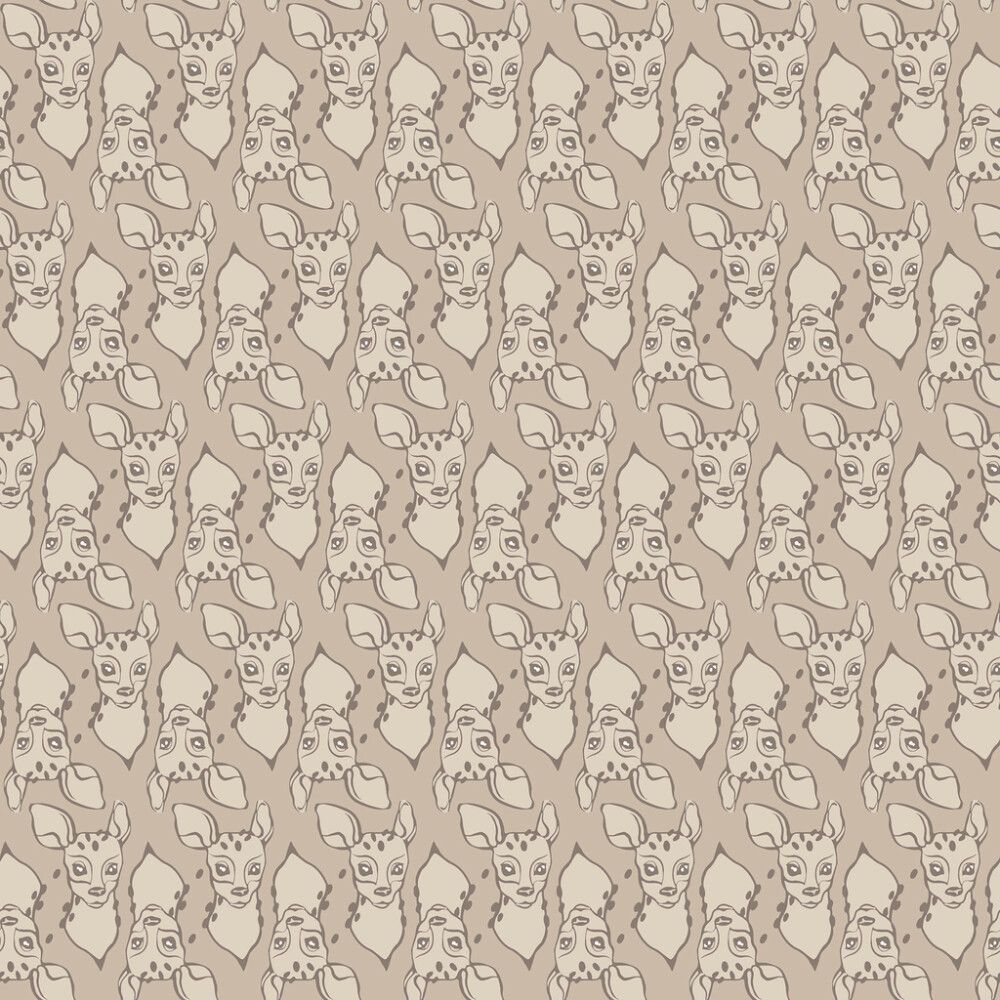 Kuitutapetti Ivana HKI Ruskea/Vaaleanruskea Bambi