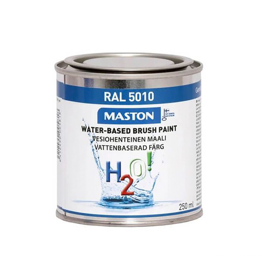 Maali Maston H2O! Gentiansininen 250 ml