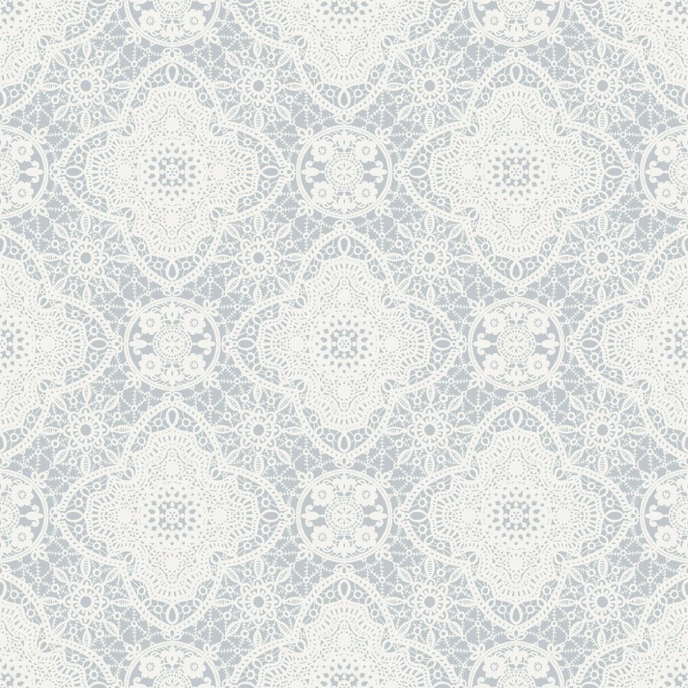 Kuitutapetti Belle Harmaa/hopea