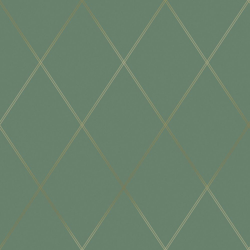 Kuitutapetti Belle Vihreä/kultainen kuvio