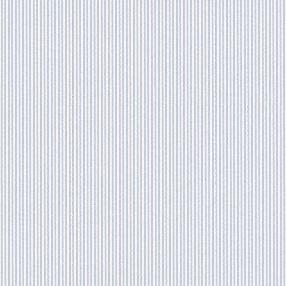 Kuitutapetti Rantaniitty Valkoinen/sininen raita