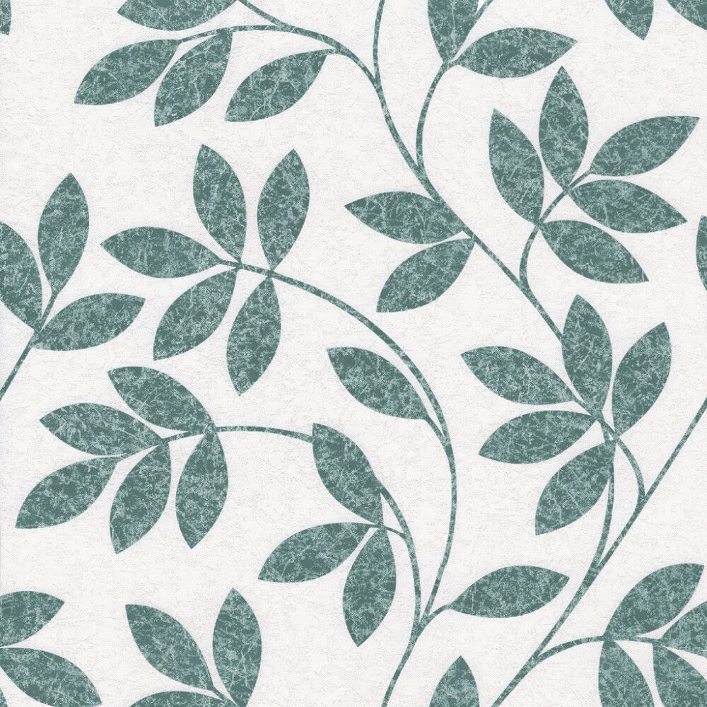 Kuitutapetti Sandudd Rolleri 11 Lehdet Vihreävalkoinen